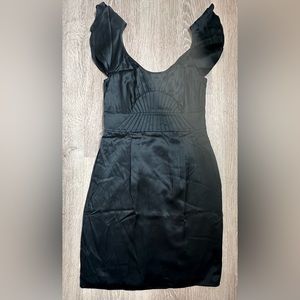 Gianni Bini|100%‎ Silk|Black Mini Dress|SZ 2